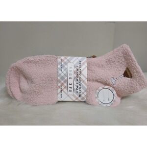 Rae Dunn 4 Pair Micro Cozy Quarters Socks Pink Brown White Espresso Yourself